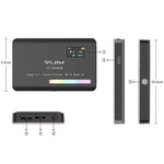 Ulanzi VL120 RGB 풀 컬러 RGB SLR 카메라 사진 라이브 사진 비디오 소형 조명, VL120 RGB