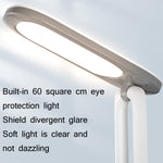 YAGE T125 LED 데스크 램프 USB 접이식 독서용 눈 조명, 도자기 화이트, 블루 화이트, 핑크 화이트