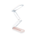 YAGE T125 LED 데스크 램프 USB 접이식 독서용 눈 조명, 도자기 화이트, 블루 화이트, 핑크 화이트