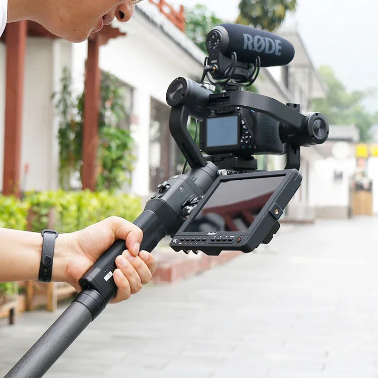 Ulanzi Agimbalgear 핸드헬드 안정화 짐벌 카본 파이버 연장봉 DJI RONIN-S용, DJI RONIN-S용 길이: 35.5cm