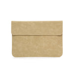 가로형 매트 PU 노트북 가방, MacBook 11인치 A1465/A1370용, MacBook 12인치 A1534용, MacBook Air/Pro 13.3인치 A1466/A1369/A1502/A1425용, MacBook Air/Pro 13인치 A2337/A1989/A2179/A2338/A1708용, MacBook Pro 15.4인치 A1707/A1990용