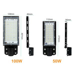 LED 방수 도로 조명 마당 투광등, 50W