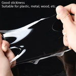 투명 양면 접착 나노틱 테이프 물 세척 무자국 테이프, 1x30x1000mm, 1x30x2000mm, 1x30x3000mm, 2x30x1000mm, 2x30x2000mm, 2mm x 3cm x 3m, 2x30x5000mm
