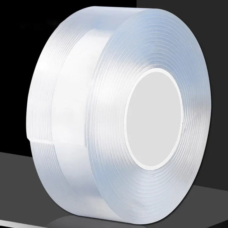 투명 양면 접착 나노틱 테이프 물 세척 무자국 테이프, 1x30x1000mm, 1x30x2000mm, 1x30x3000mm, 2x30x1000mm, 2x30x2000mm, 2mm x 3cm x 3m, 2x30x5000mm