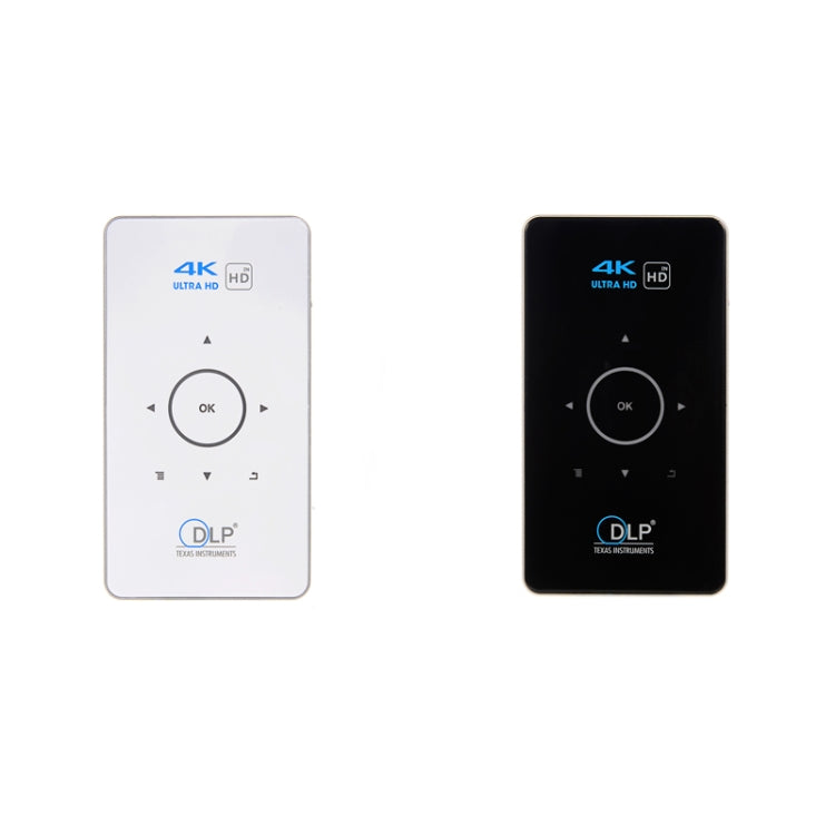 C6 1G+8G 안드로이드 시스템 지능형 DLP HD 미니 프로젝터 휴대용 홈 모바일 폰 프로젝터, 미국 플러그 (블랙), 유럽 플러그 (블랙), 영국 플러그 (블랙), 호주 플러그 (블랙), 미국 플러그 (화이트), 호주 플러그 (화이트)