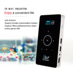 C6 2GB+32GB 안드로이드 스마트 DLP HD 프로젝터 미니 무선 프로젝터, 미국 플러그 (블랙), 유럽 플러그 (블랙), 영국 플러그 (블랙), 호주 플러그 (블랙), 미국 플러그 (화이트), 영국 플러그 (화이트), 호주 플러그 (화이트)