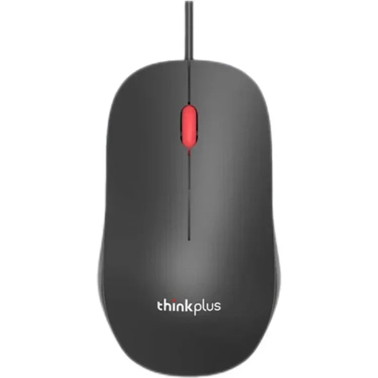 Lenovo Thinkplus M80 오피스 경량 인체공학 노트북 마우스, 유선, 무선