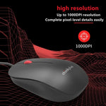 Lenovo Thinkplus M80 오피스 경량 인체공학 노트북 마우스, 유선, 무선
