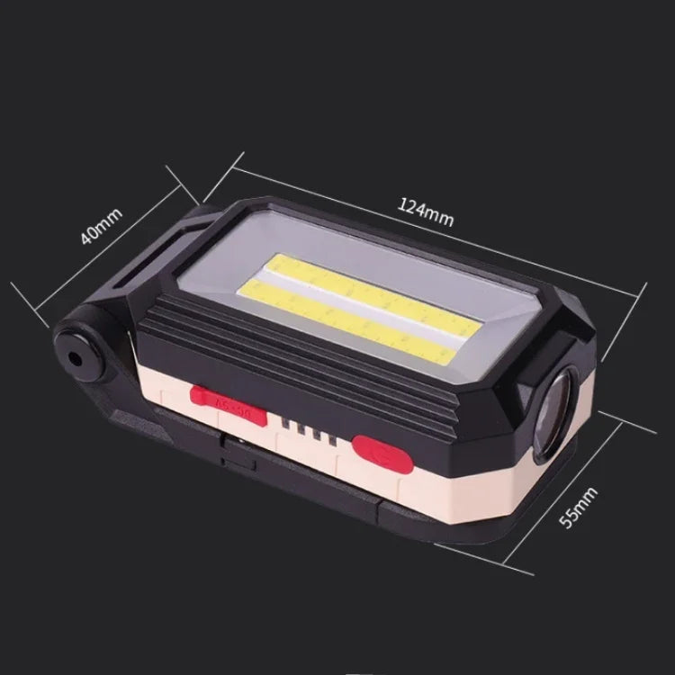 눈부심 방지 자동차 점검 작업등 USB 충전 LED 접이식 캠핑 램프 후크 + 자석 포함, W559 2 COB + T6, W560 COB + T6