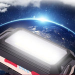 눈부심 방지 자동차 점검 작업등 USB 충전 LED 접이식 캠핑 램프 후크 + 자석 포함, W559 2 COB + T6, W560 COB + T6
