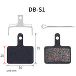 산악 자전거 반금속 브레이크 패드 3쌍 M355 오일 디스크 BB5 수지 디스크 브레이크, DB-S1, DB-S3, DB-S2, DB-S4, DB-S5, DB-S6, DB-S7, DB-S8, DB-S9, DB-S10, DB-S11, DB-S12, DB-S13, DB-S14, DB-S15, DB-S16
