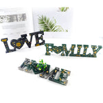 DIY 크리스탈 에폭시 실리콘 글자 몰드, 반대 글자 MD3300_LOVE 몰드, 반대 글자 MD3301_HOME 몰드, 반대 글자 MD3302_Family 몰드, 정면 글자 MD3313_LOVE 몰드, 정면 글자 MD3314_HOME 몰드, 정면 글자 MD3315_FAMILY 몰드
