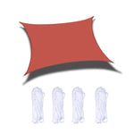 야외 정원 햇빛 차단 차양막 방수 자외선 차단 캐노피, 크기: 2m x 5m, 2m x 5m