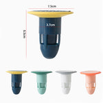 바닥 배수구 탈취제 하수구 탈취 커버 욕실 화장실 바퀴벌레 방충 커버, 흰색, 녹색, 분홍, 파랑