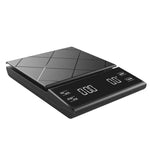 가정용 주방 저울 수제 커피 전자 저울 타이머 포함, 3kg / 0.3g