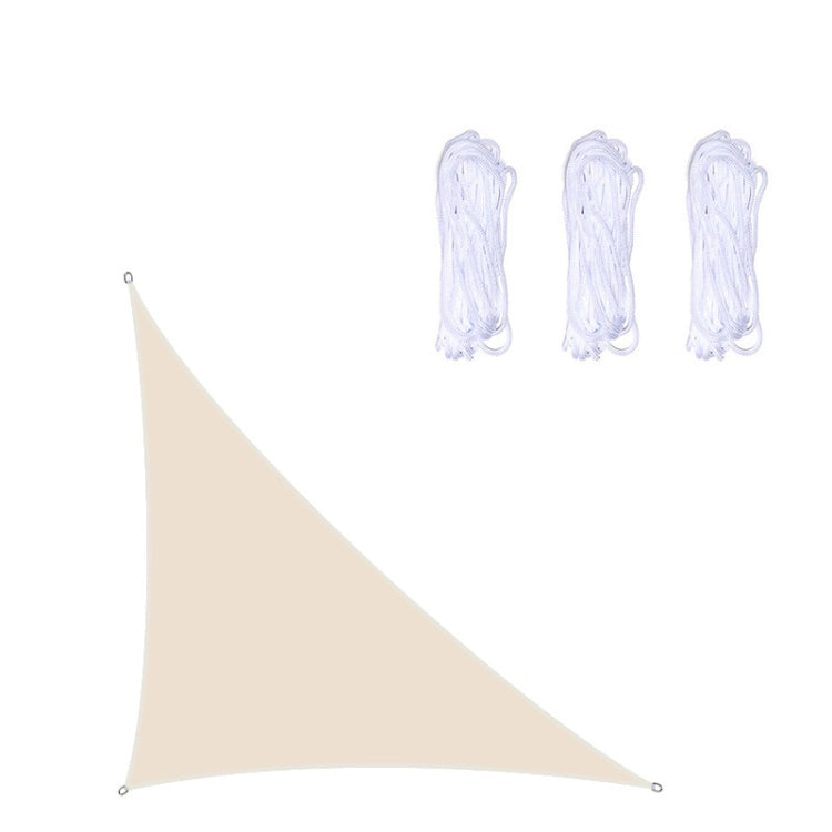 삼각형 야외 정원 햇빛 차단 방수 자외선 차단 캐노피, 크기: 5m x 5m x 7.1m, 5m x 5m x 7.1m