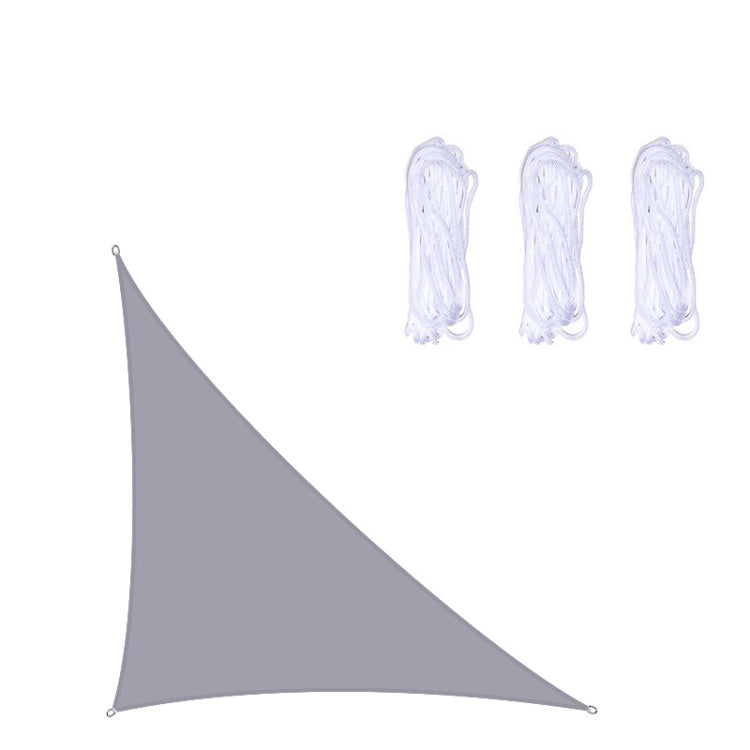 삼각형 야외 정원 햇빛 차단 방수 자외선 차단 캐노피, 크기: 5m x 5m x 7.1m, 5m x 5m x 7.1m