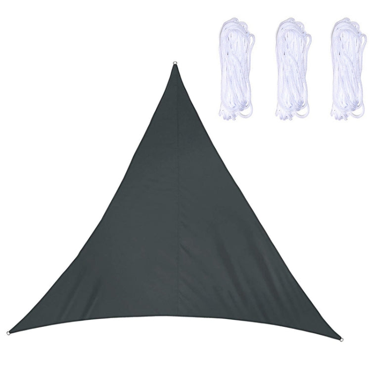 Triangle Outdoor Garden Sunshade Sail Waterproof Anti-UV Canopy, Size: 3.6m x 3.6m x 3.6m, 3.6m x 3.6m x 3.6m