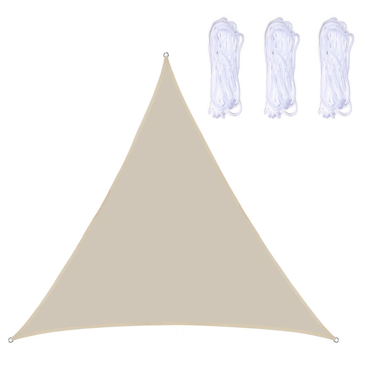 Triangle Outdoor Garden Sunshade Sail Waterproof Anti-UV Canopy, Size: 3.6m x 3.6m x 3.6m, 3.6m x 3.6m x 3.6m