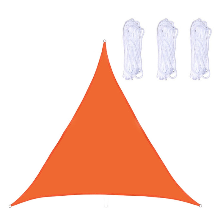 Triangle Outdoor Garden Sunshade Sail Waterproof Anti-UV Canopy, Size: 3.6m x 3.6m x 3.6m, 3.6m x 3.6m x 3.6m