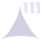 Triangle Outdoor Garden Sunshade Sail Waterproof Anti-UV Canopy, Size: 5m x 5m x 5m, 5m x 5m x 5m