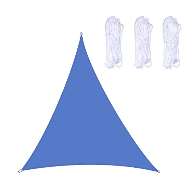 Triangle Outdoor Garden Sunshade Sail Waterproof Anti-UV Canopy, Size: 5m x 5m x 5m, 5m x 5m x 5m