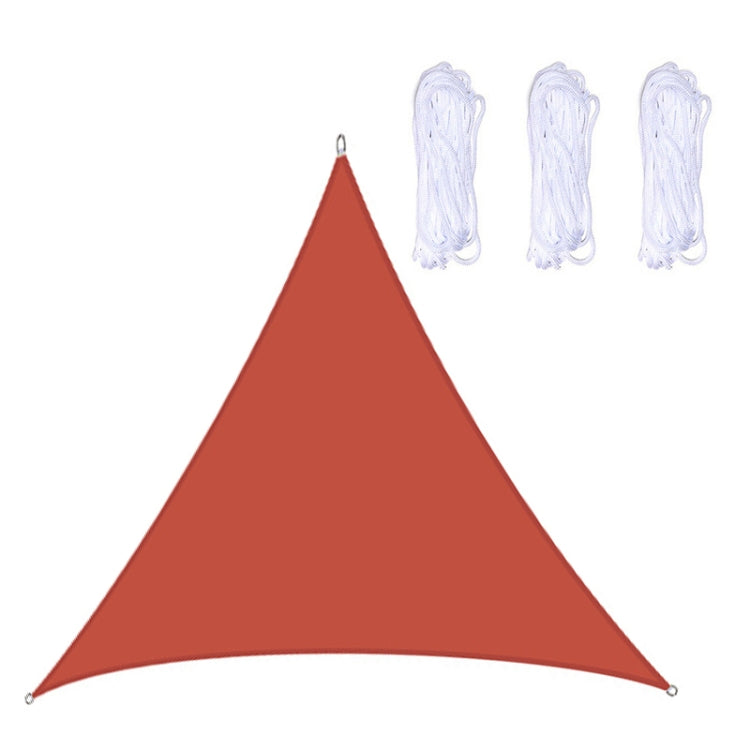 삼각형 야외 정원 햇빛 차단 방수 자외선 차단 캐노피, 크기: 5m x 5m x 5m, 5m x 5m x 5m