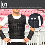 스포츠 조끼 다리 및 팔 무게 부하 스트랩 피트니스 트레이닝 웨이트 장비, 사양: 1kg 조끼, 1kg 조끼, 3kg 조끼, 5kg 조끼, 10kg 조끼, 15kg 조끼, 10kg 슈트, 15kg 슈트