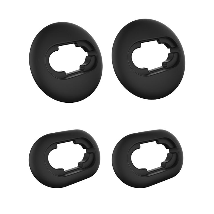 삼성 Galaxy Buds Live용 블루투스 이어폰 실리콘 이어플러그 캡 2세트, 블랙 2쌍, 레드 2쌍, 브라운 2쌍, 화이트 2쌍