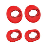 삼성 Galaxy Buds Live용 블루투스 이어폰 실리콘 이어플러그 캡 2세트, 블랙 2쌍, 레드 2쌍, 브라운 2쌍, 화이트 2쌍