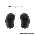 삼성 Galaxy Buds Live용 블루투스 이어폰 실리콘 이어플러그 캡 2세트, 블랙 2쌍, 레드 2쌍, 브라운 2쌍, 화이트 2쌍