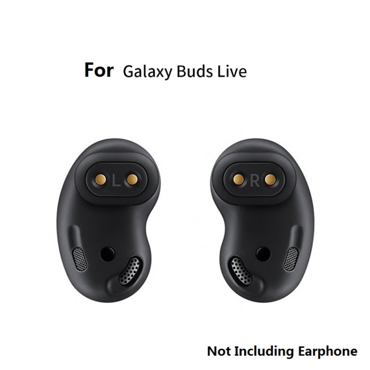 삼성 Galaxy Buds Live용 블루투스 이어폰 실리콘 이어플러그 캡 2세트, 블랙 2쌍, 레드 2쌍, 브라운 2쌍, 화이트 2쌍