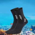 ZCCO 3mm 따뜻한 미끄럼 방지 다이빙 양말 내마모성 발목 오리발, 33-34, 35-36, 37-38, 39-40, 41-42, 43-44, 45-46
