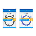 Jasoz USB 수-암 무산소 동심 연장 데이터 케이블, 색상: 블랙 0.5m, 블랙 0.5m, 블랙 1m, 블랙 1.5m, 블랙 2m, 블랙 3m, 블랙 5m, 다크 블루 0.5m, 다크 블루 1m, 다크 블루 1.5m, 다크 블루 2m, 다크 블루 3m, 다크 블루 5m, 블랙 8m