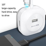 Jasoz 고속 USB2.0 4포트 허브 1 to 4 도킹 허브, 블랙 0.3m, 블랙 0.5m, 블랙 1.2m, 화이트 0.3m, 화이트 0.5m, 화이트 1.2m