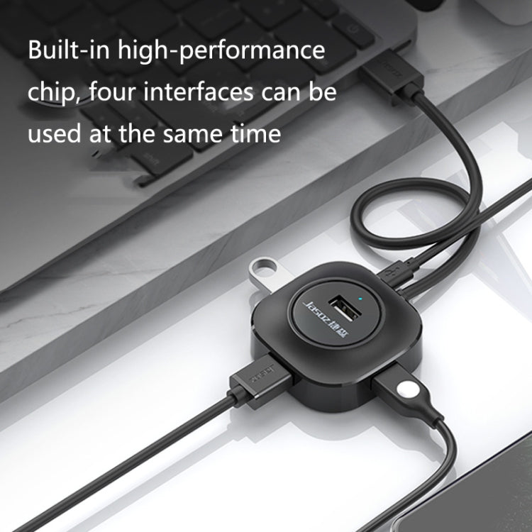 Jasoz 고속 USB2.0 4포트 허브 1 to 4 도킹 허브, 블랙 0.3m, 블랙 0.5m, 블랙 1.2m, 화이트 0.3m, 화이트 0.5m, 화이트 1.2m
