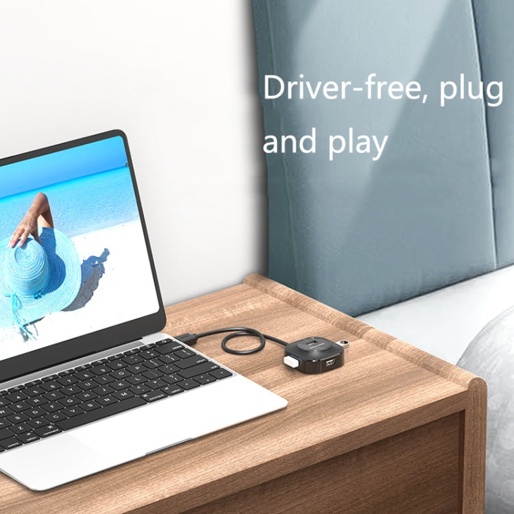 Jasoz 고속 USB2.0 4포트 허브 1 to 4 도킹 허브, 블랙 0.3m, 블랙 0.5m, 블랙 1.2m, 화이트 0.3m, 화이트 0.5m, 화이트 1.2m