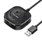 Jasoz 고속 USB2.0 4포트 허브 1 to 4 도킹 허브, 블랙 0.3m, 블랙 0.5m, 블랙 1.2m, 화이트 0.3m, 화이트 0.5m, 화이트 1.2m