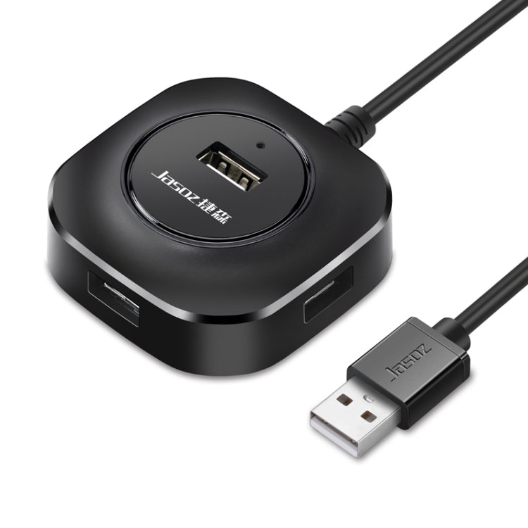 Jasoz 고속 USB2.0 4포트 허브 1 to 4 도킹 허브, 블랙 0.3m, 블랙 0.5m, 블랙 1.2m, 화이트 0.3m, 화이트 0.5m, 화이트 1.2m