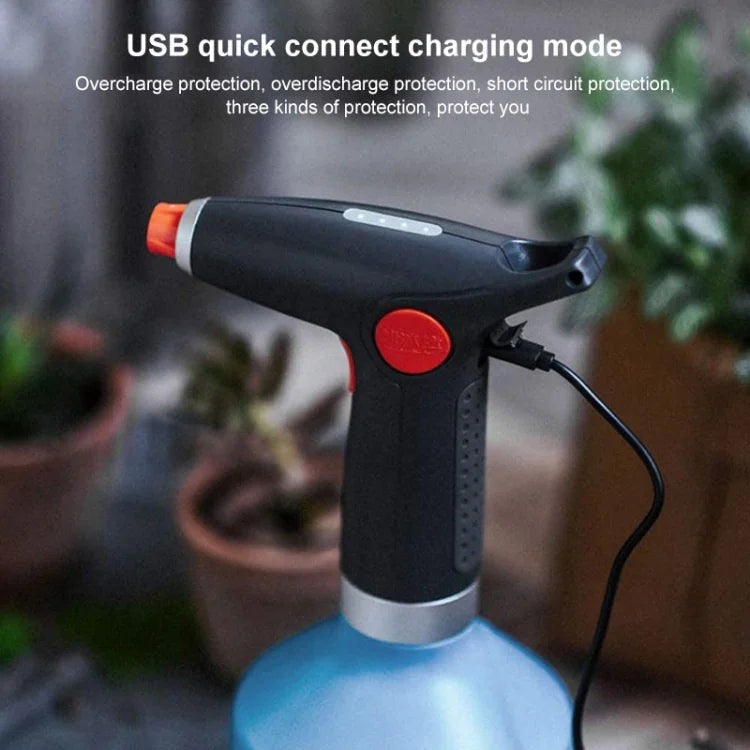 USB 전기 소독 스프레이어 가정용 물뿌리개 병 자동 알코올 스프레이어