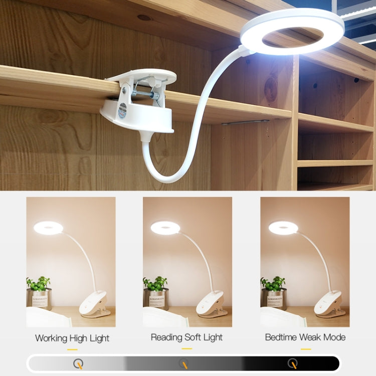 YAGE YG-8102 2W 18LED 터치 스위치 3단계 조광 클립 데스크 램프 눈 보호 LED 조명