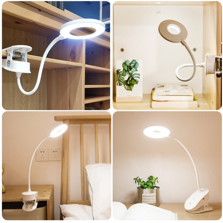 YAGE YG-8102 2W 18LED 터치 스위치 3단계 조광 클립 데스크 램프 눈 보호 LED 조명