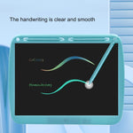 15inch Charging Tablet Doodle Message Double Writing Board LCD Children Drawing Board, Monochrome Lines (Blue), Monochrome Lines (Pink), Monochrome Lines (Black), Blue Colorful Lines (Blue), Colorful Lines (Pink), Colorful Lines (Black)