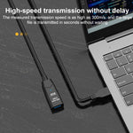 D.Y.TECH USB 3.0 수-암 연장 케이블 이중 차폐 칩 데이터 케이블, 길이:, 10m, 15m
