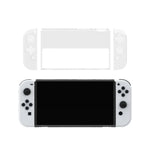DOBE 게임 핸들 투명 크리스탈 케이스 TPU 보호 커버, Switch OLED 콘솔용, TNS-1133C