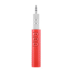 3.5mm 라발리에 블루투스 오디오 리시버 메탈 어댑터 포함, H-139 블랙, H-139 블루, H-139 레드, H-139 화이트, H-139 그린