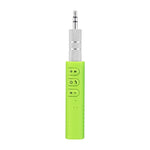 3.5mm 라발리에 블루투스 오디오 리시버 메탈 어댑터 포함, H-139 블랙, H-139 블루, H-139 레드, H-139 화이트, H-139 그린