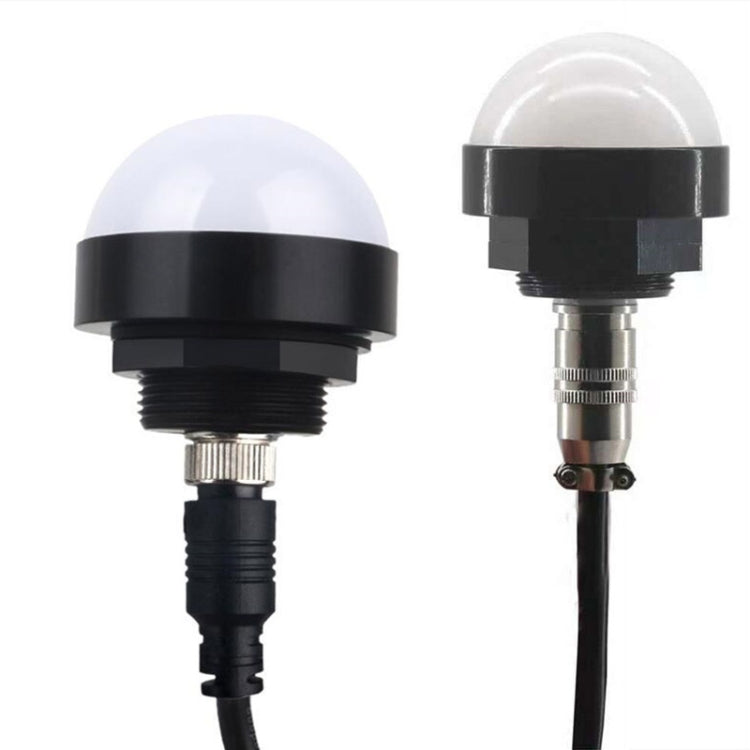 24V 안전 삼색 경고등 알람 LED 반구형 방수 표시등, 스타일 1, 스타일 2