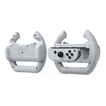 DOBE Switch OLED / Switch용 좌우 핸들 스티어링 휠, 사양：, 화이트(2개입/팩), 블랙(2개입/팩), 레드 + 블루(2개입/팩)