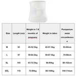 Cotton Gauze Postpartum Abdomen Belt Caesarean Section Normal Delivery Waist Belt Restraint Belt, M, L, XL, XXL
